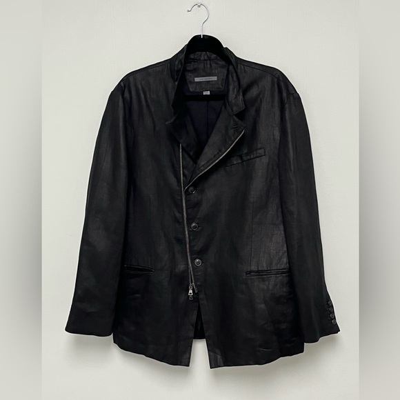 John Varvatos Collection Slim Fit Convertible Lapel Jacket size EU 54 USA 44